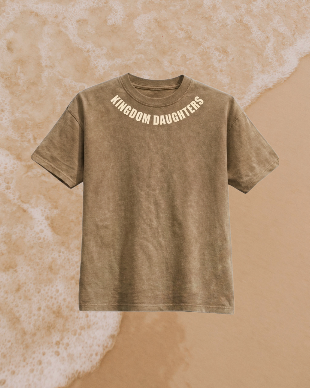 He Loved Me 1st Tee - Promise Sand/Cream