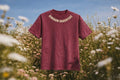 He Loved Me 1st Tee - Covenant Burgundy/Cream